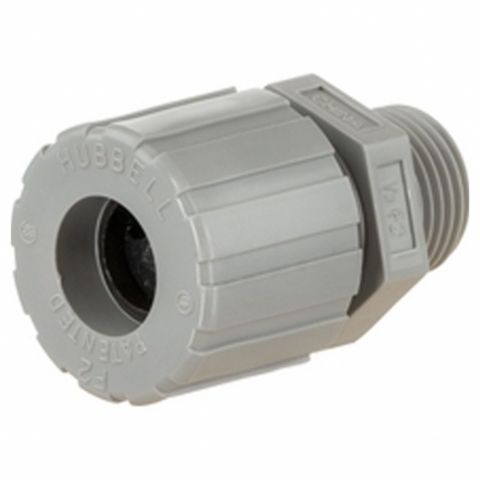 Straight Multi-Cable Grip: Nylon, 4 Cords, 3/4 in MNPT, 0.23 in to 0.29 in