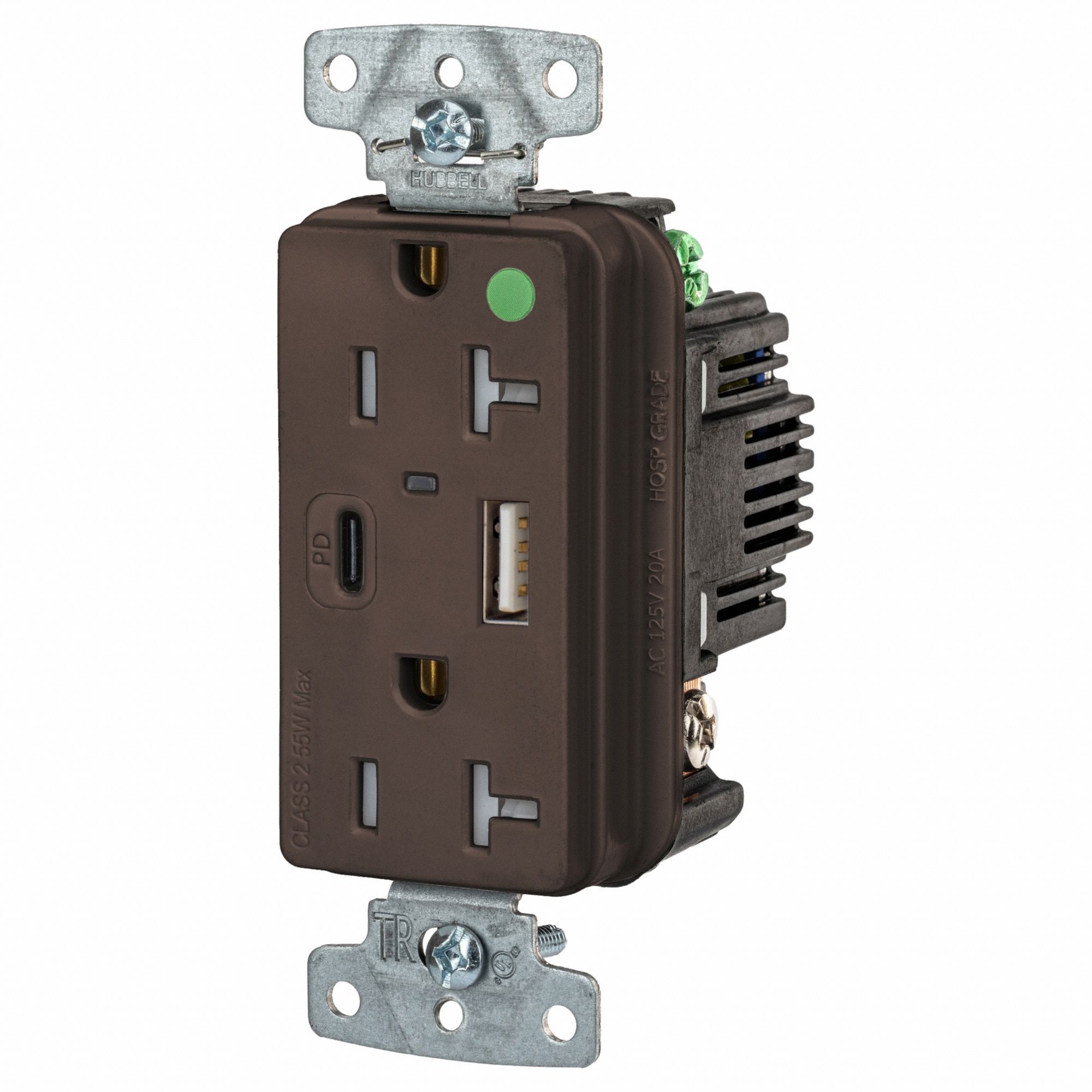 USB Receptacle Brown 1 hp