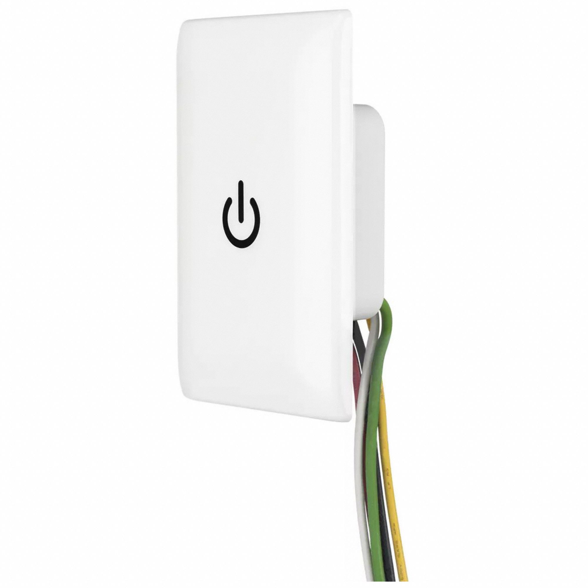 WALL SWITCH,WHITE,8 A,TOUCH