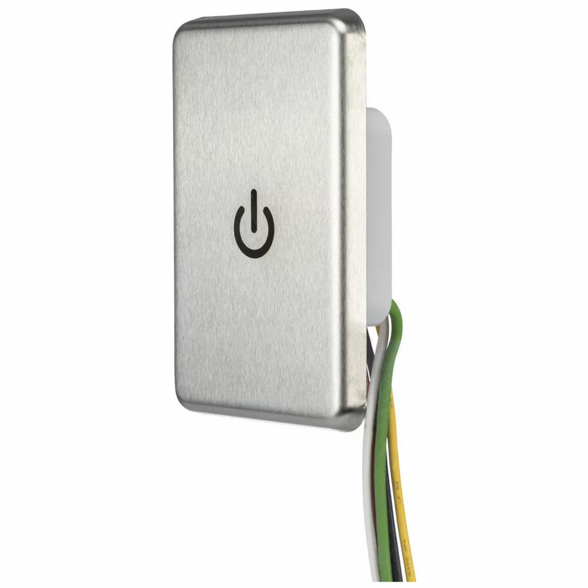 WALL SWITCH,SILVER,8 A,TOUCH