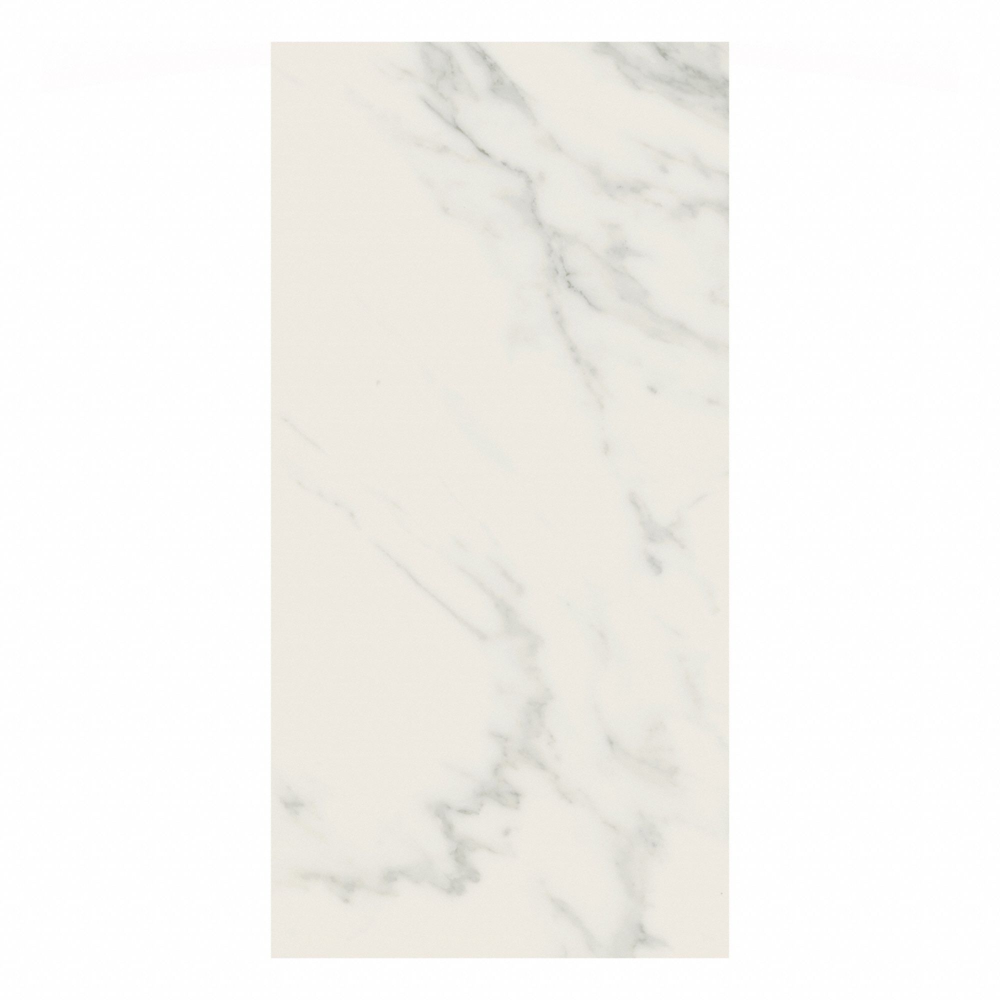 Floor Tiles: 23 7/8 in Lg, 11 7/8 in Wd, Statuario, Field, Unpolished, Statuario, Rounded