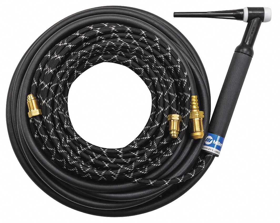 TORCH PACKAGE, 250 A AC, 350 A DC, GAS HOSE, HANDLE, LONG BACK CAP, POWER CABLE, WATER HOSE