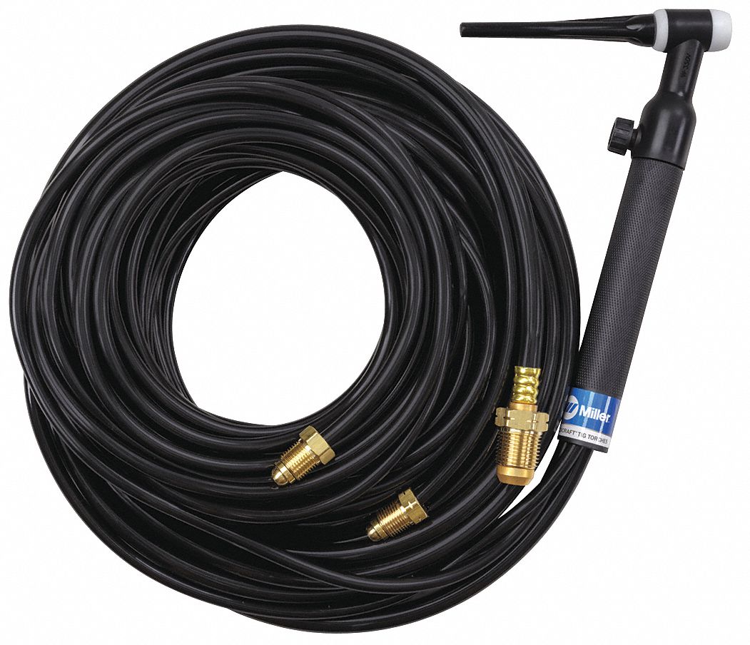 TORCH PACKAGE, 250 A AC, 350 A DC, GAS HOSE, HANDLE, LONG BACK CAP, POWER CABLE, WATER HOSE