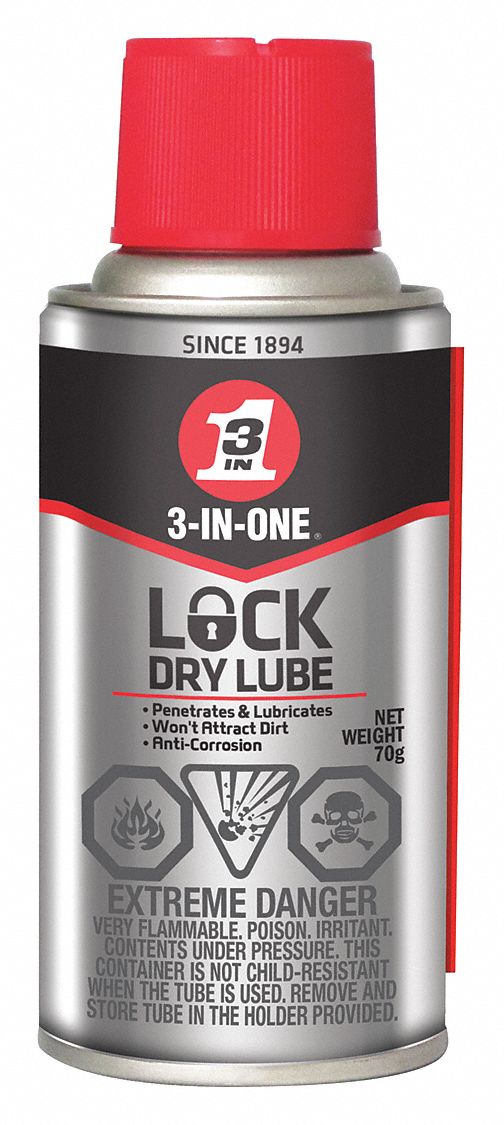 LUBRIFIANT SEC,70G,AEROSOL