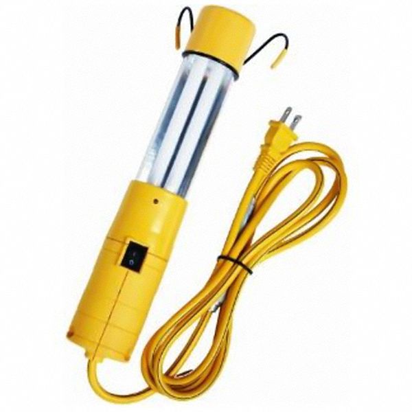 FLUORESCENT TROUBLE LIGHT, 18/2 6 SJTWATTS, 13 WATTS