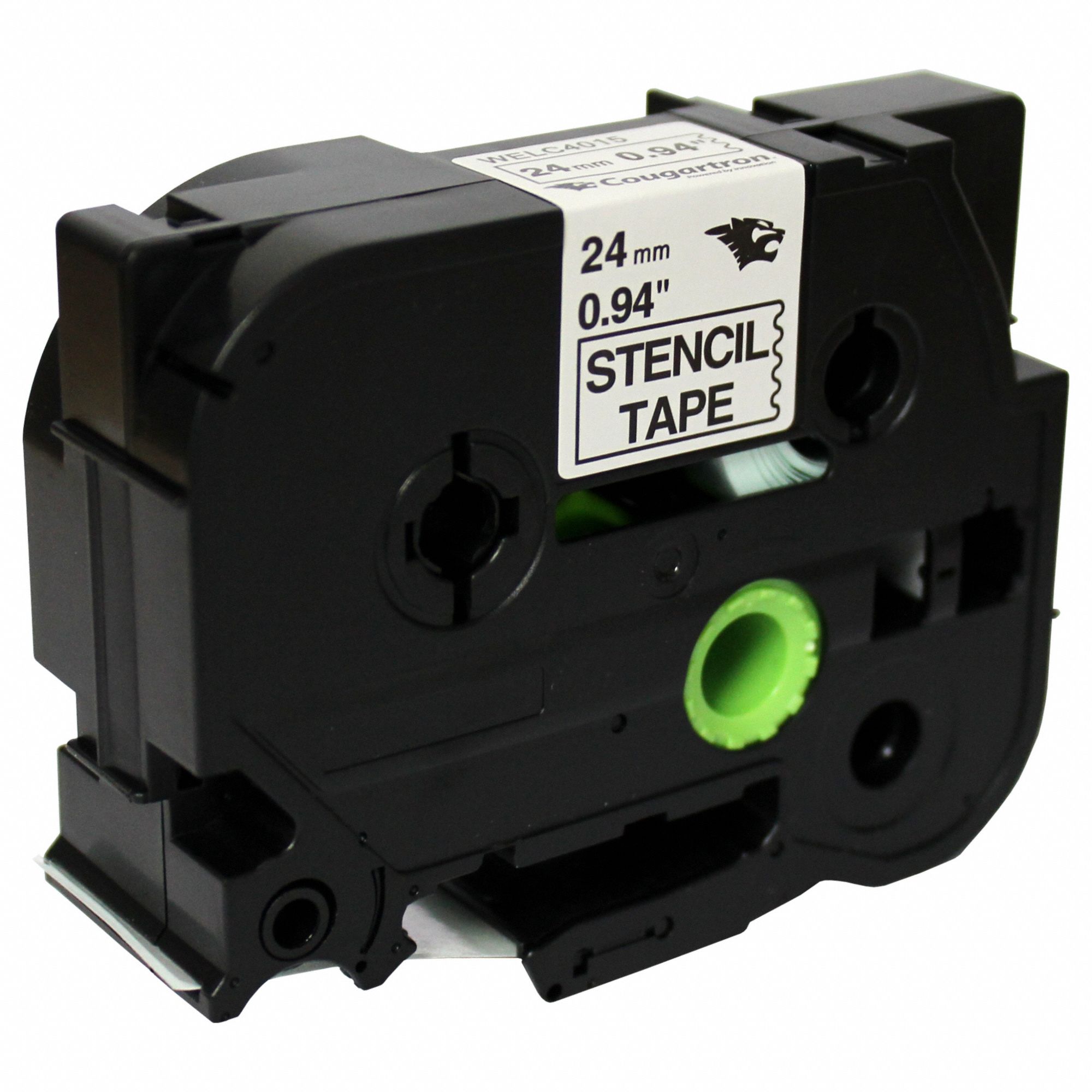 Stencil Tape Cassette: 1 in Wd, 9 ft Lg