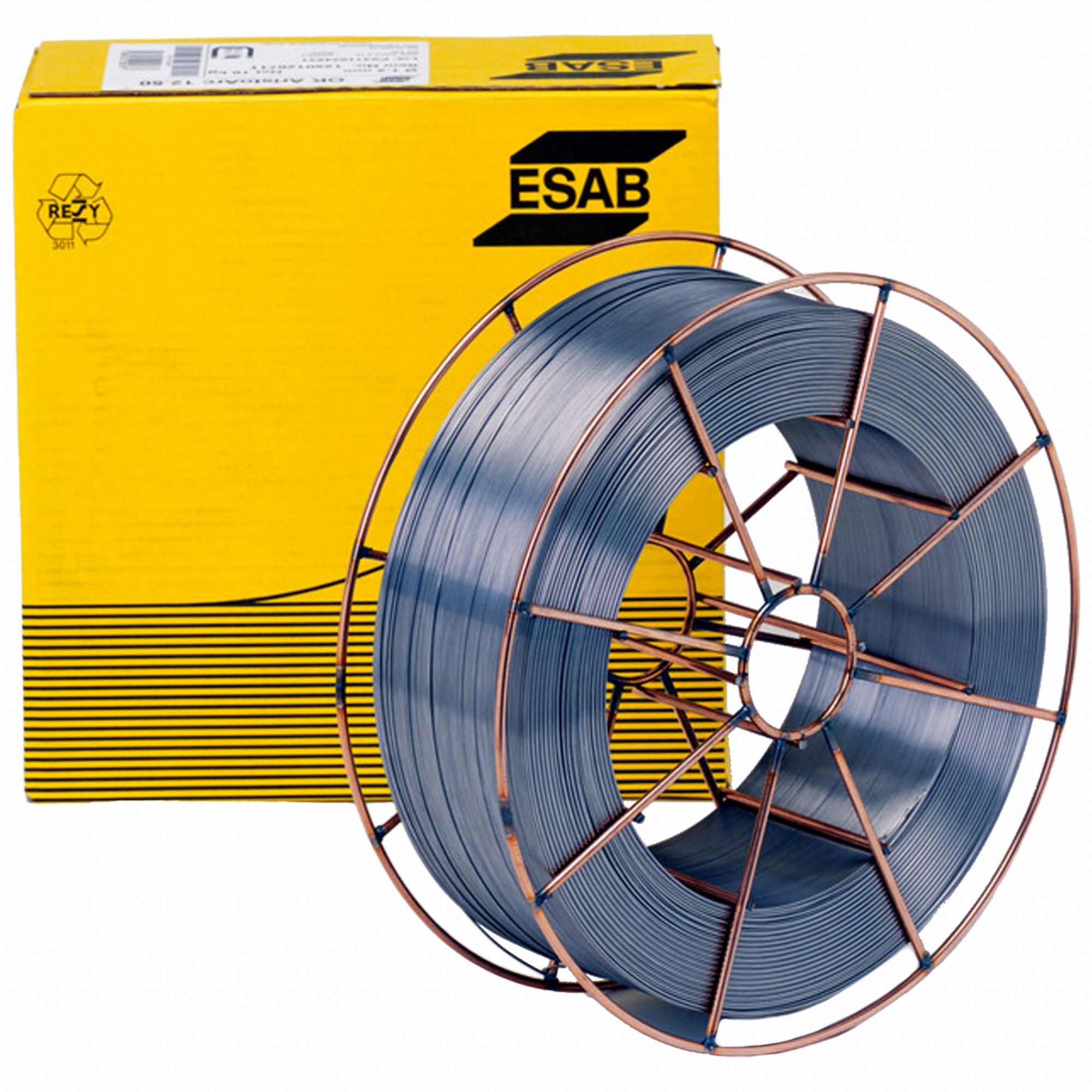 FLUX-CORED WELDING WIRE, MILD STEEL, E71T-9C/M, 0.045 IN, 33 LB