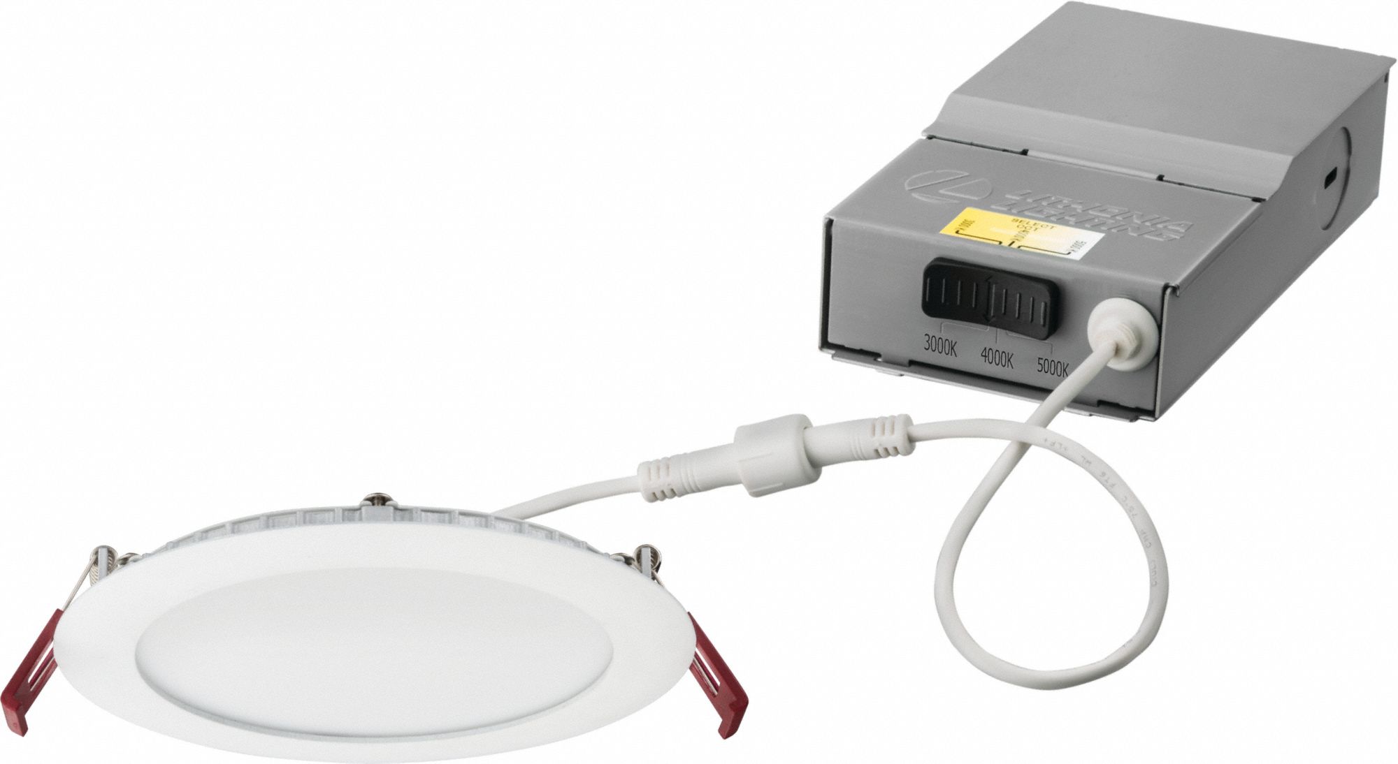 LITHONIA LIGHTING, 6 in Dia, 850 lm_1,100 lm, LED Downlight - 802NH0 ...