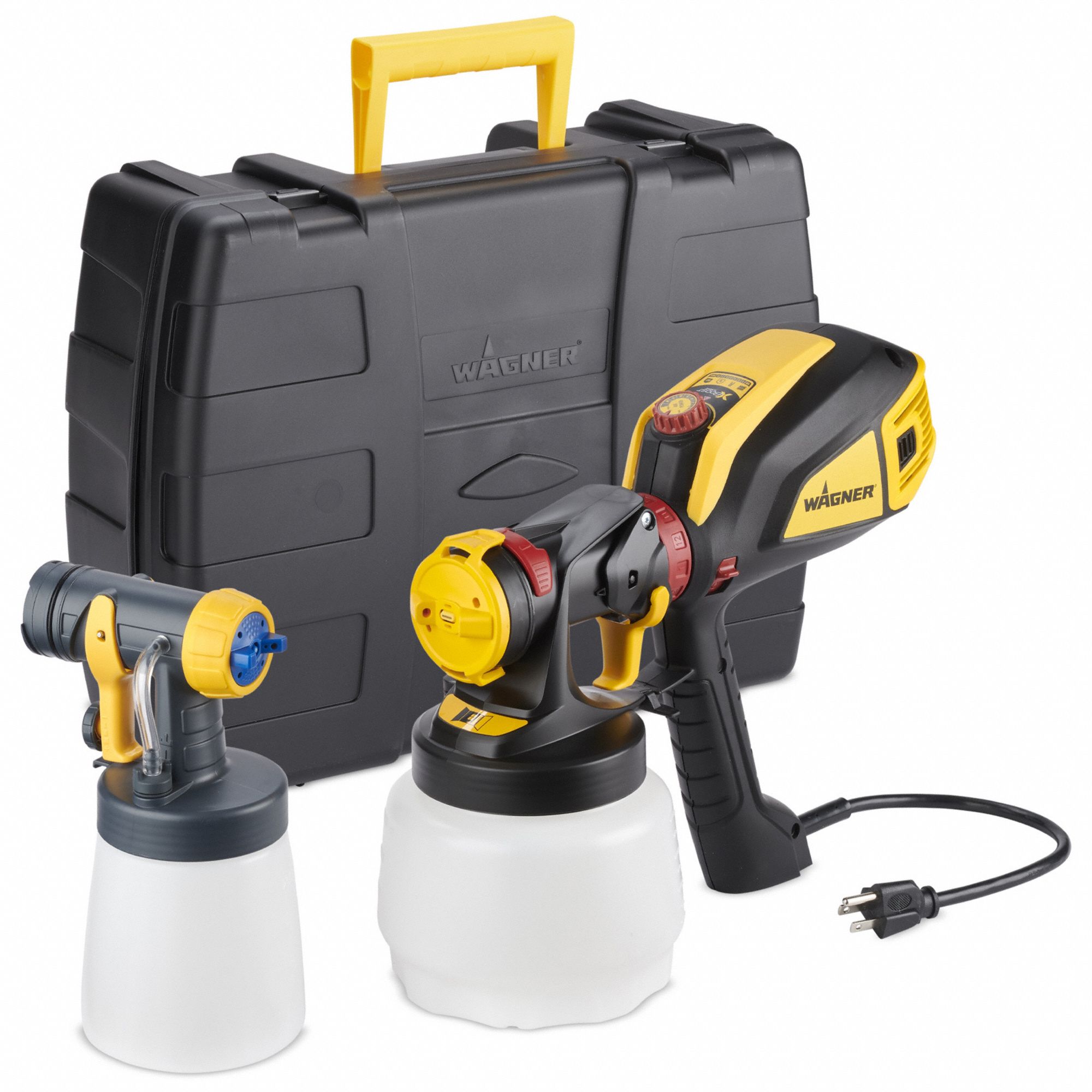 WAGNER, Paint Sprayer, 1.5 qt Capacity, HVLP Handheld Paint/Stain 