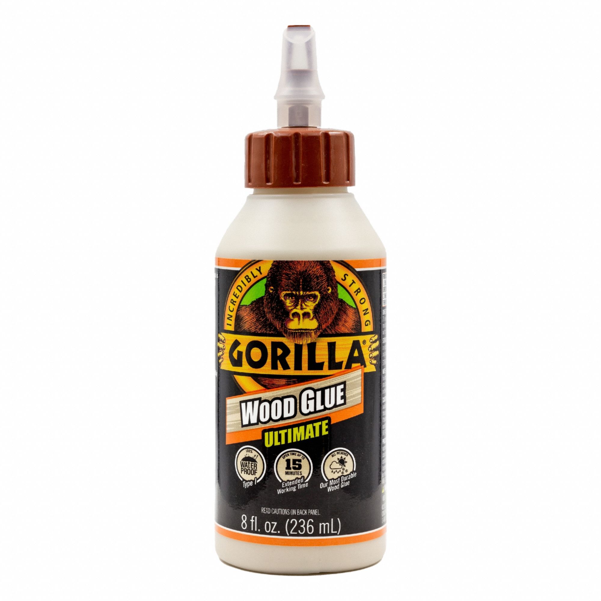 GORILLA, Wood Glue Ultimate, Extended Working Time, Wood Glue - 822ED6 ...