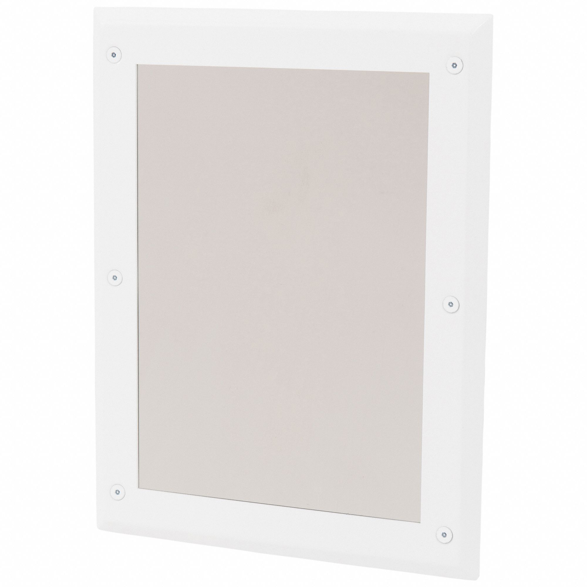 Mirror: Rectangular, 17 in x 13 in x 5/8 in, Wall, Stainless Steel, Ligature Resistant, 1X
