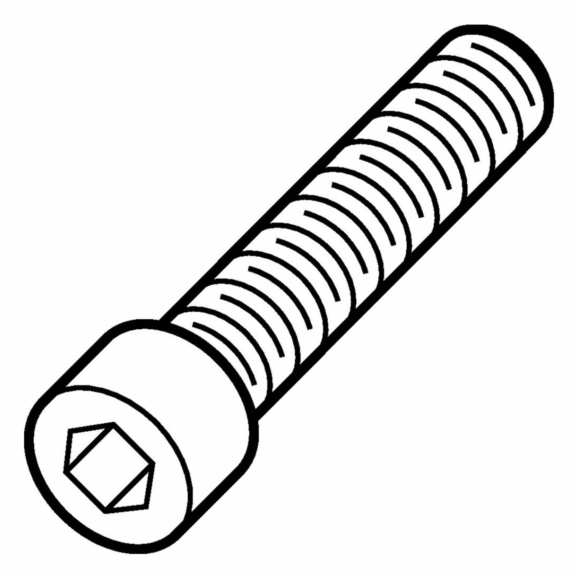 SOCKET HEAD CAP SCREW 3/8-24X1