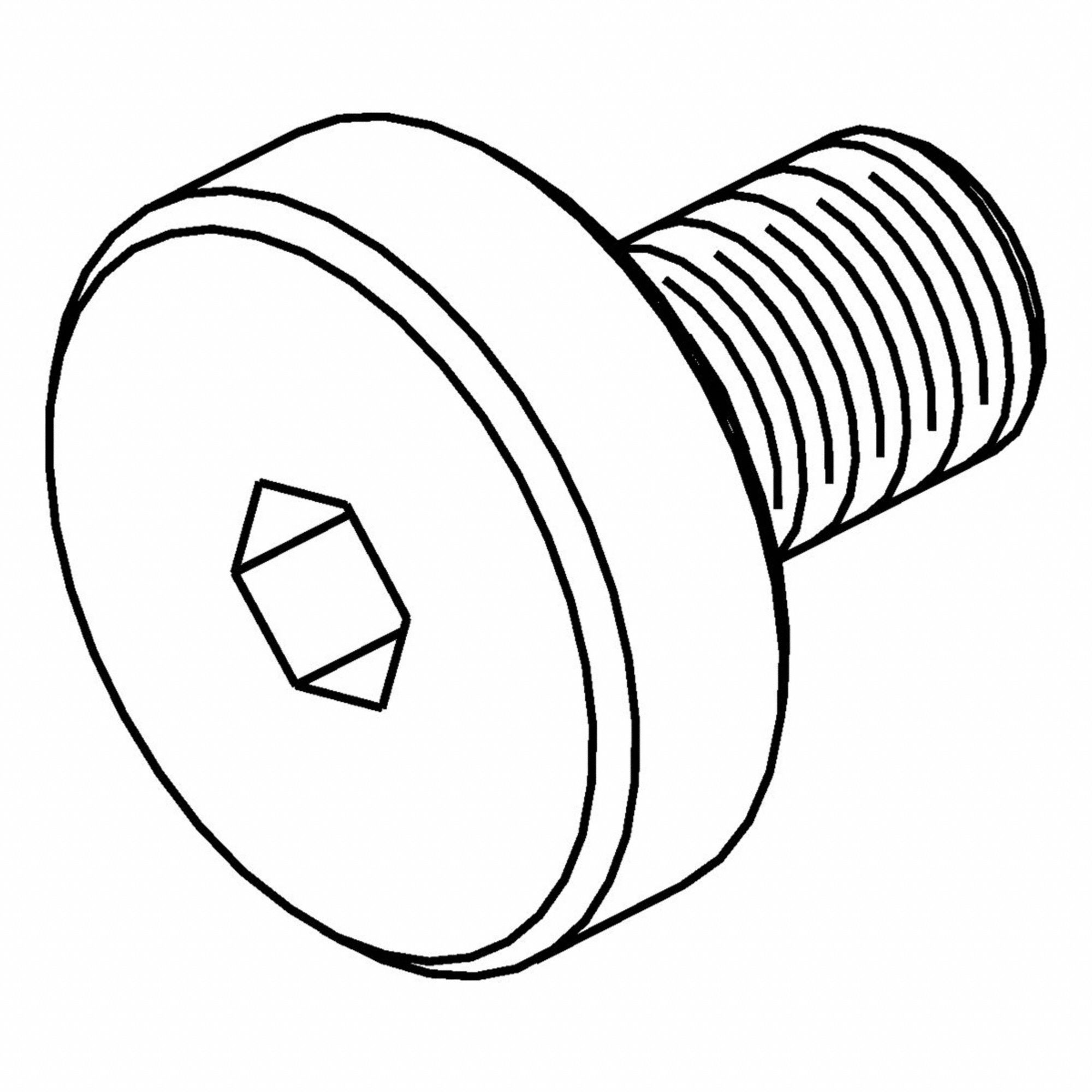 KLS-7 SHELL MILL LOCK SCREW