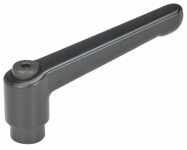 ADJUSTABLE LEVER, HANDLE, TAPPED, M10 X 1.50, ZINC DIE CAST
