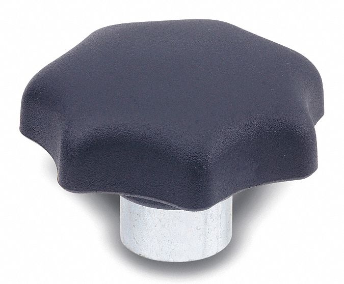 HAND KNOB, TAPPED, M12 X 1.75, STAINLESS STEEL