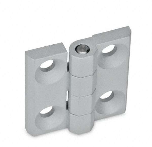 HINGE ZINC DIE CAST SILVER, 40, 40