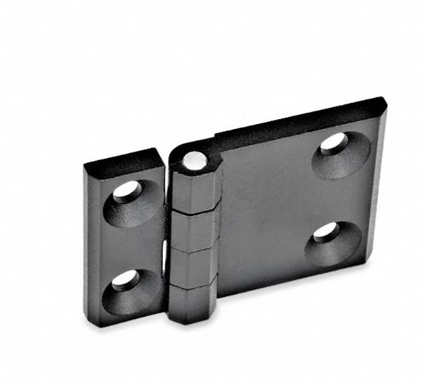 HINGE ZINC DIE CAST BLACK, 63, 50