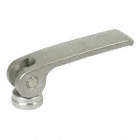 CLAMP LEVER, ECCENTRICAL CAM, MATTE, THREAD SIZE 1/4-20, OVERALL LENGTH 2.48 IN, STAINLESS STEEL