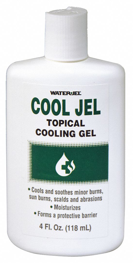 BURN GEL, COOLING, TEA TREA LEAF OIL, 4 OZ BOTTLE