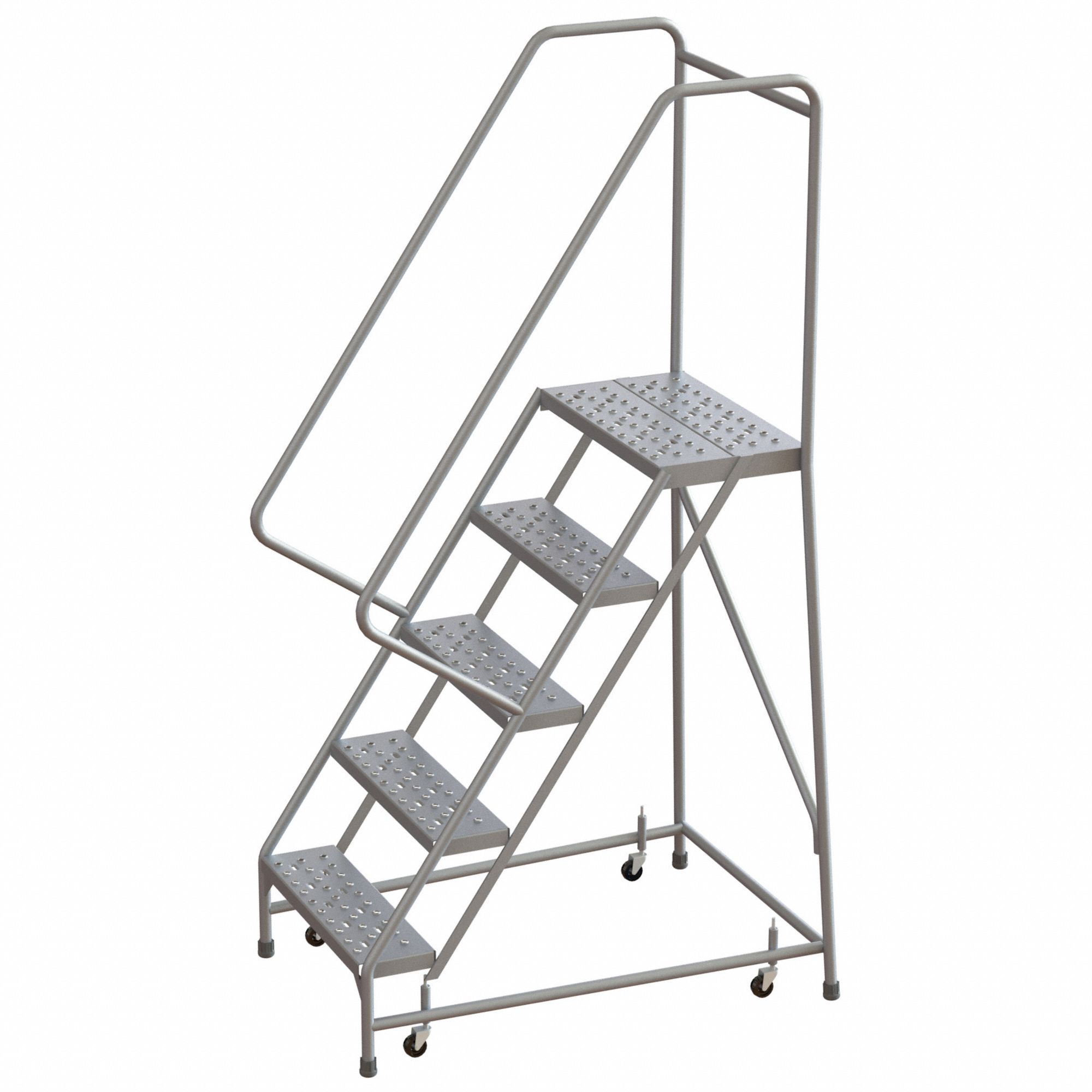 50 in Platform Ht, 14 in Platform Dp, Rolling Ladder 799ZH5
