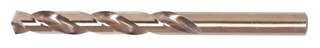 FORET 01D, DROIT, BRONZE, 1 MM, 135 ° , COBALT, ACIER RAPIDE, TIGE RONDE, 34 MM L, BANQUE 22 MM, MÉTRIQUE