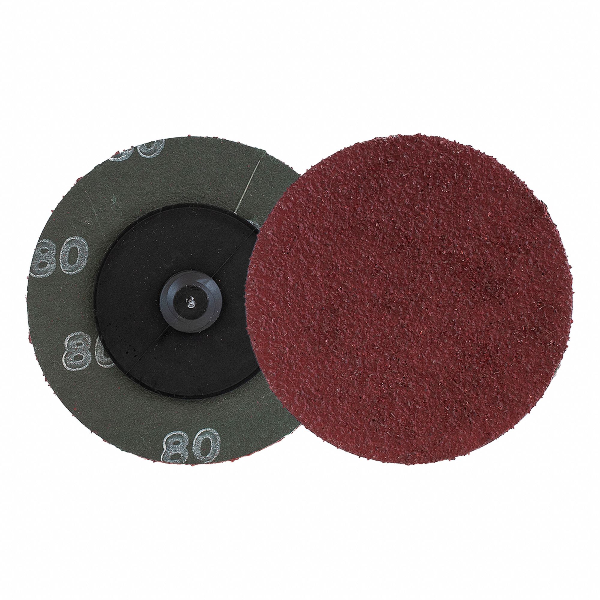 DISQUE FIBRE,REVET,GRAIN 80,2 PO DIA