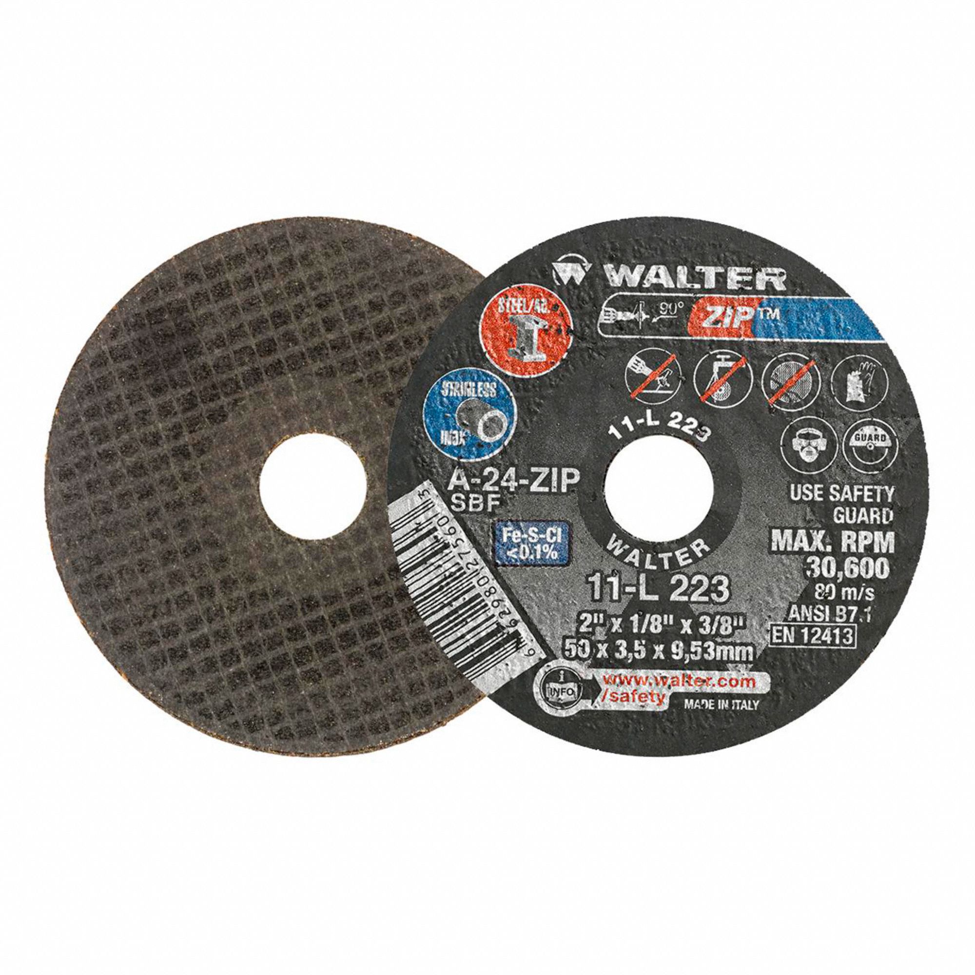 CUT-OFF WHEEL,30600 RPM,2