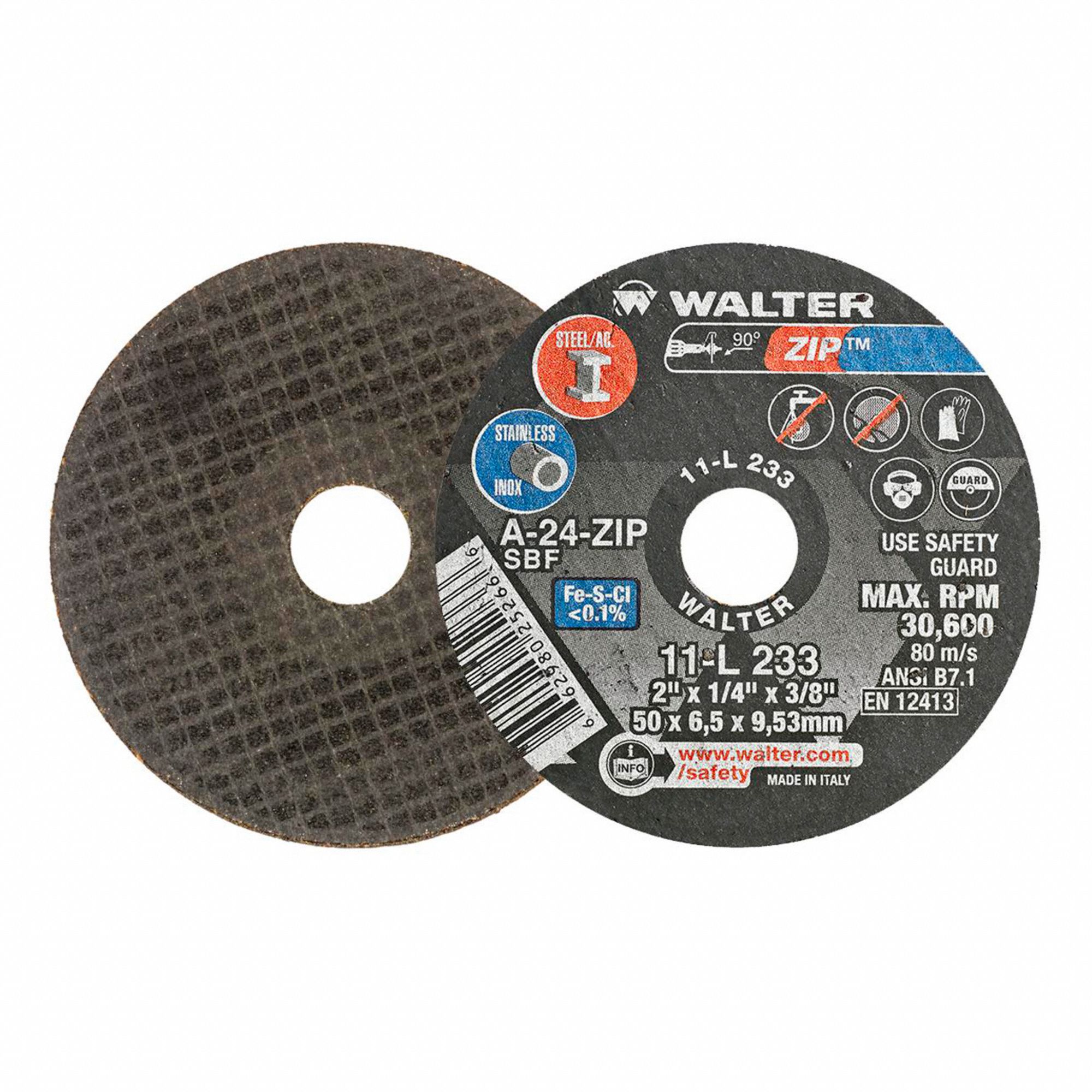 CUT-OFF WHEEL,30600 RPM,2