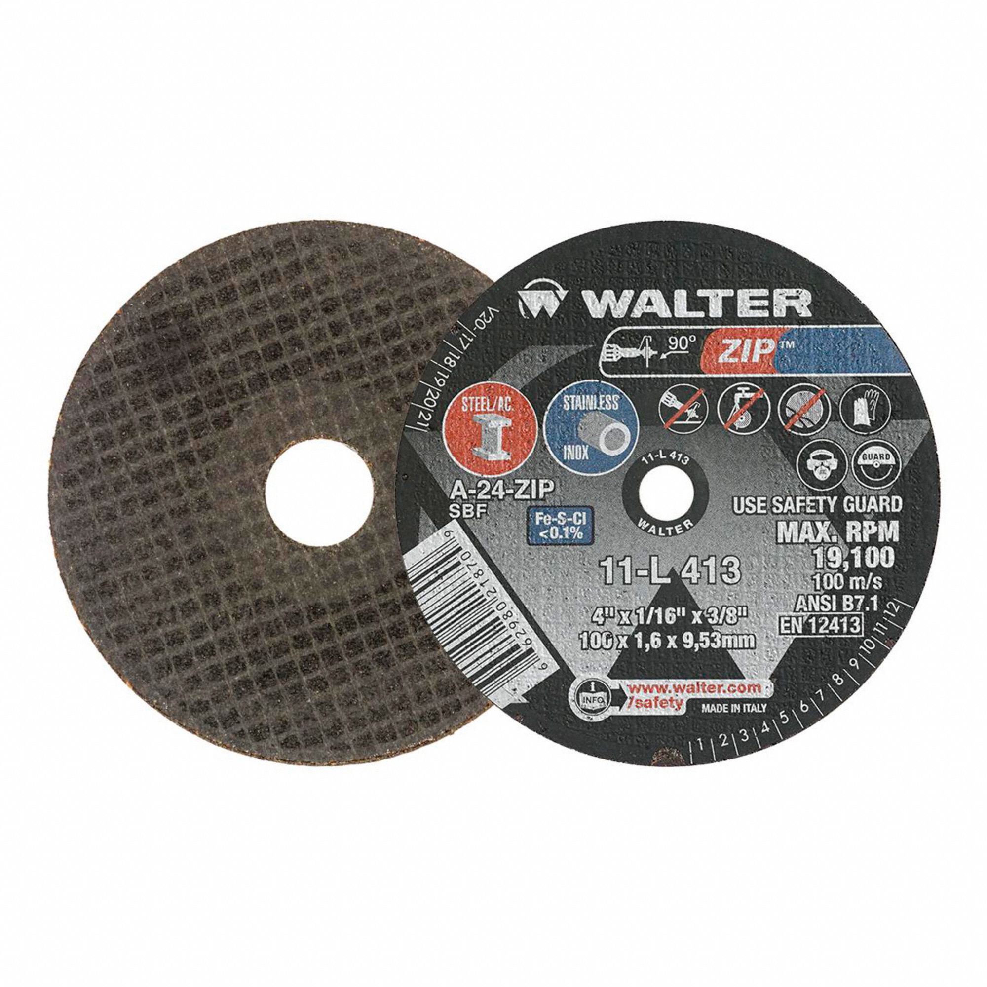 CUT-OFF WHEEL,19100 RPM,4