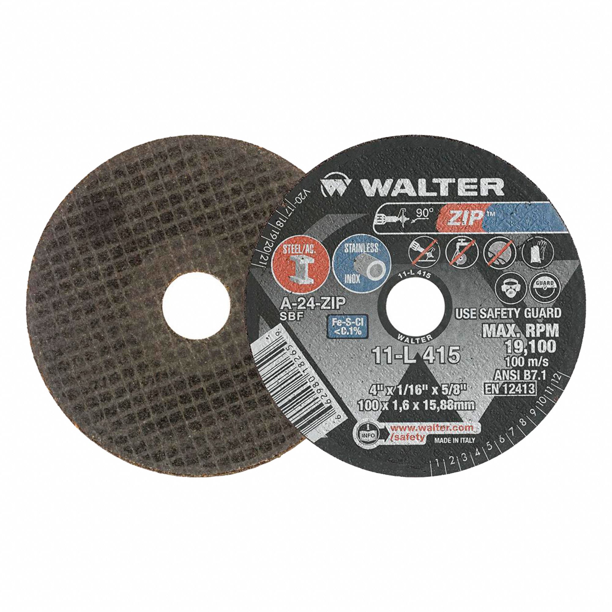 CUT-OFF WHEEL,19100 RPM,4