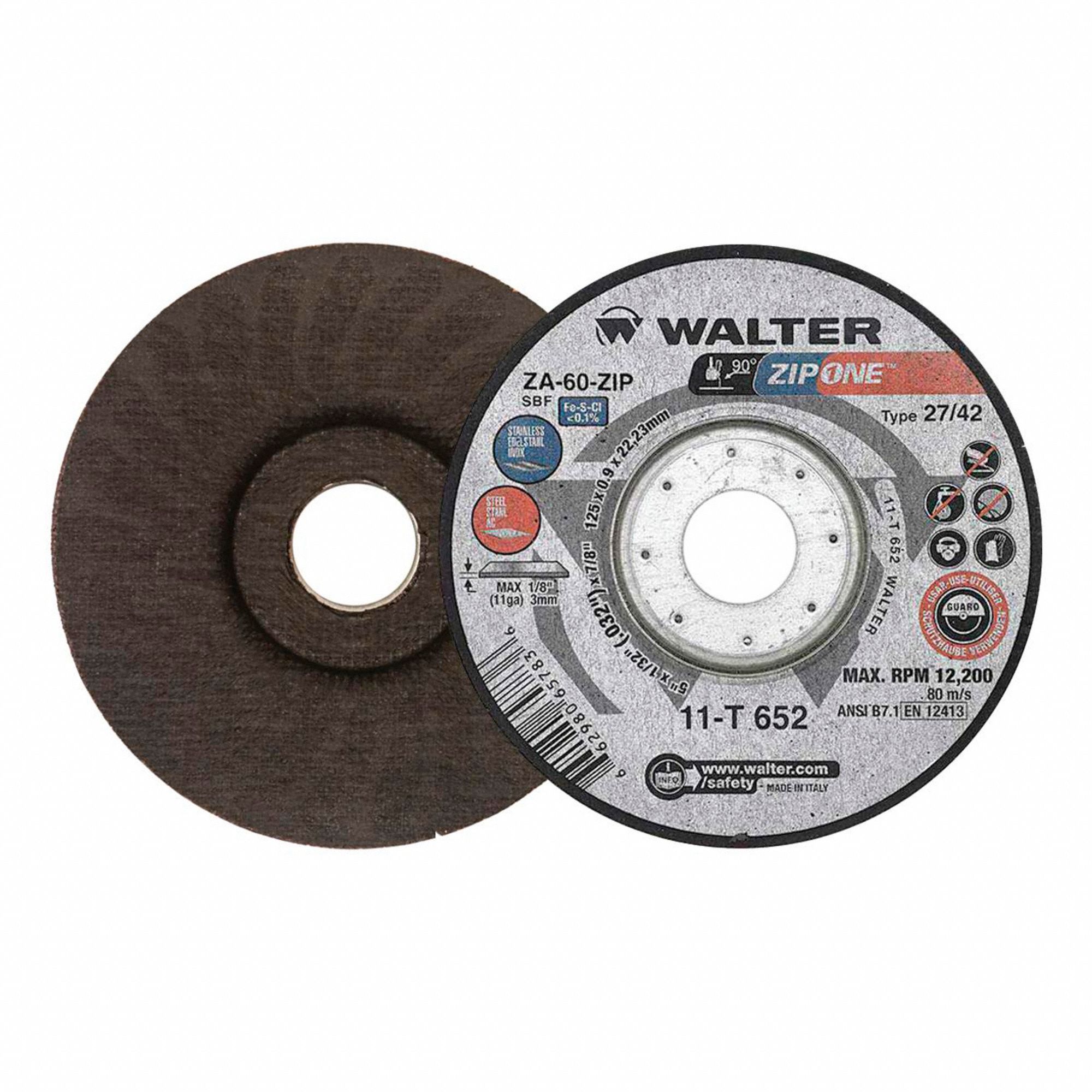 CUT-OFF WHEEL,12200 RPM,5
