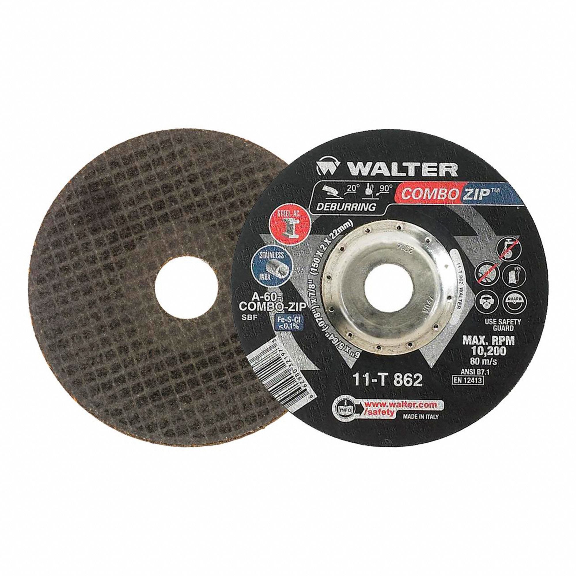 CUT-OFF WHEEL,10200 RPM,6