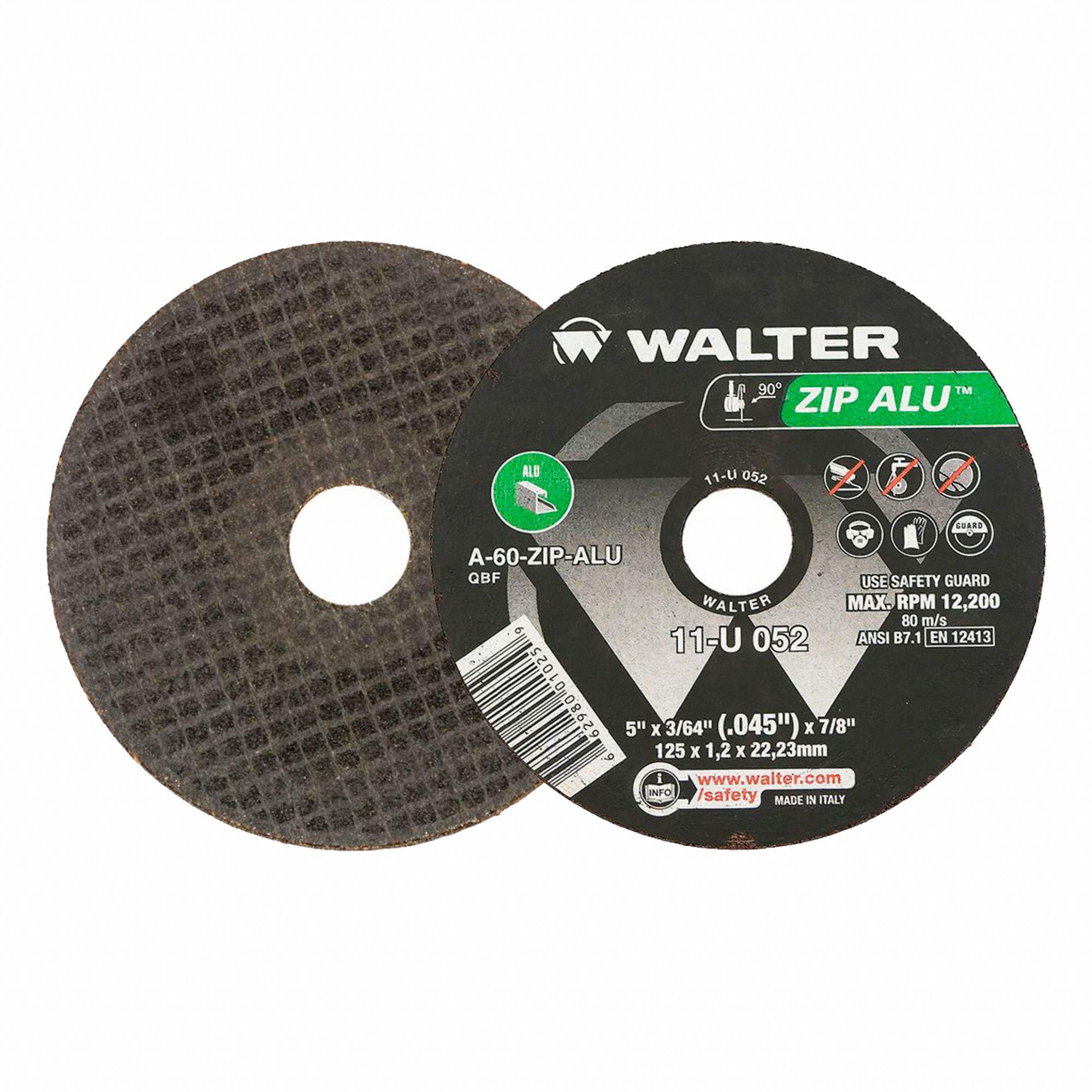 CUT-OFF WHEEL,12200 RPM,5