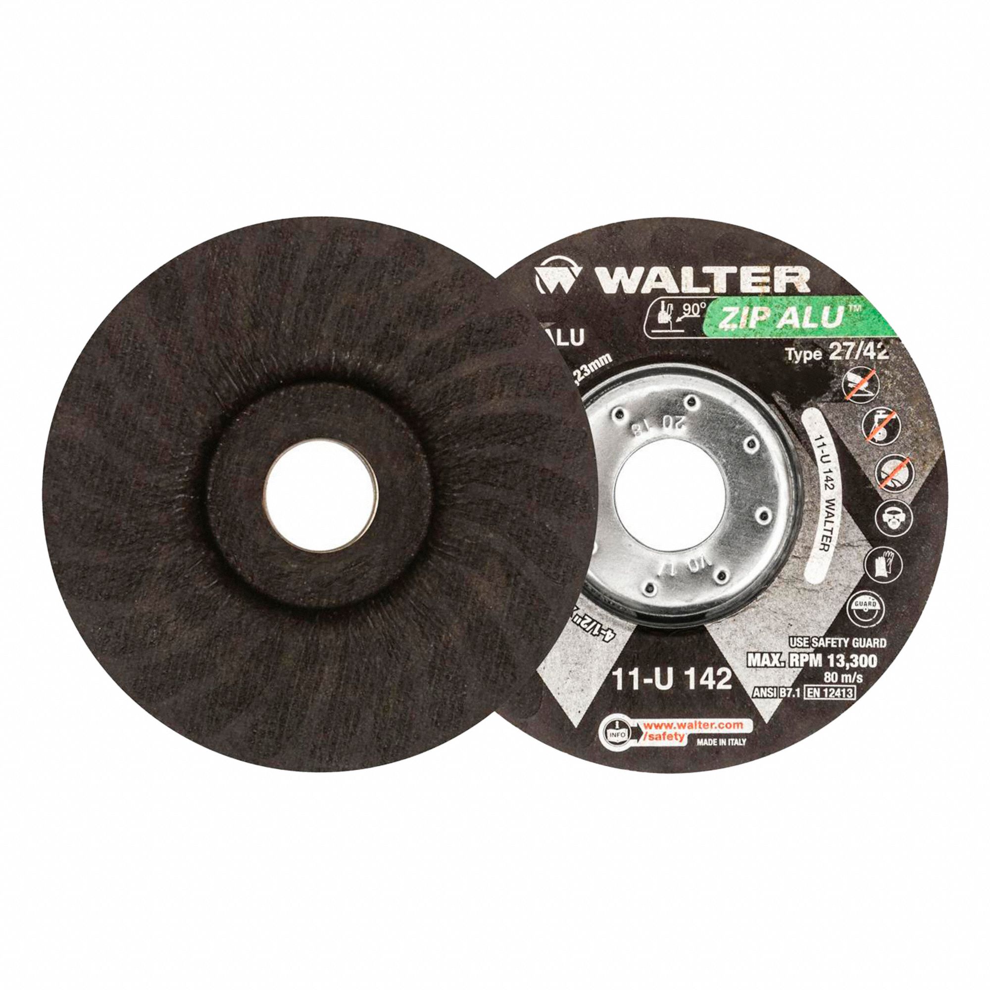 CUT-OFF WHEEL,13300 RPM,4-1/2