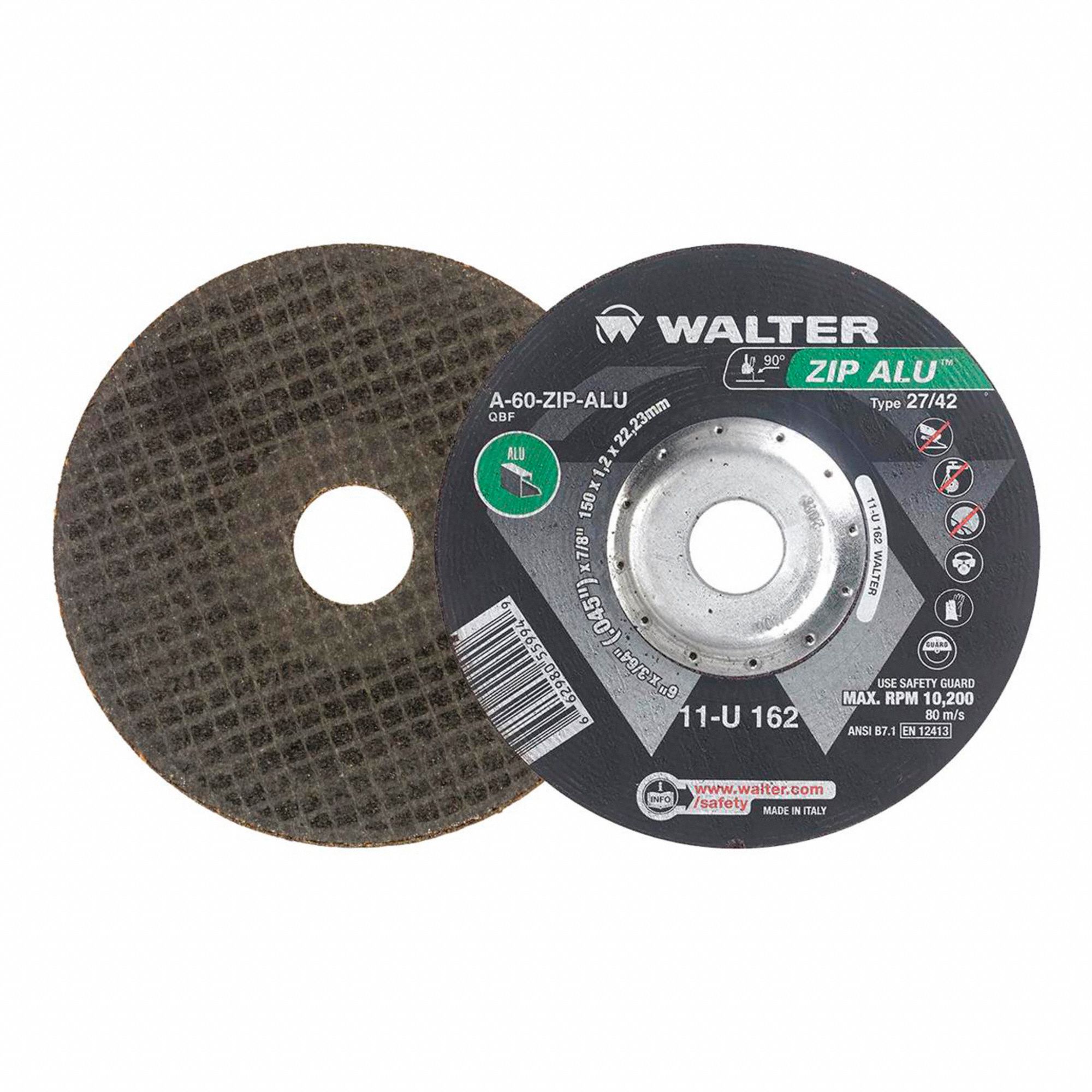 CUT-OFF WHEEL,10200 RPM,6
