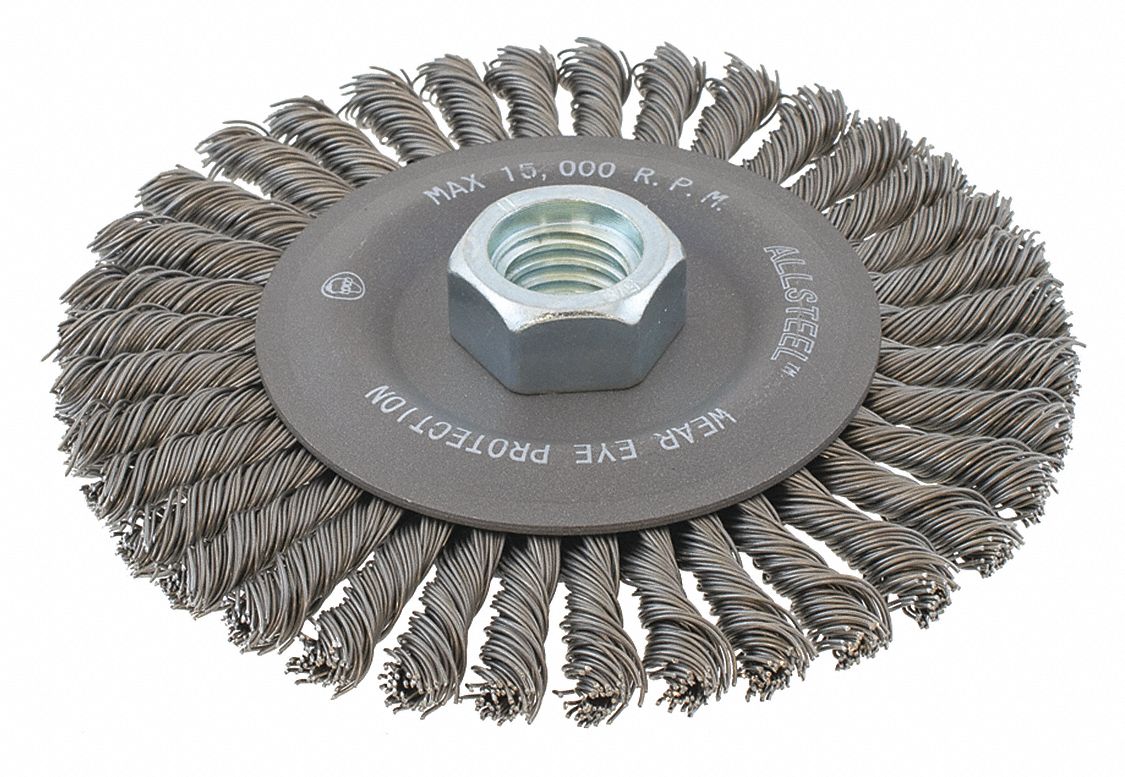 Crimped wire wheel brushes – Walter Surface Technologies