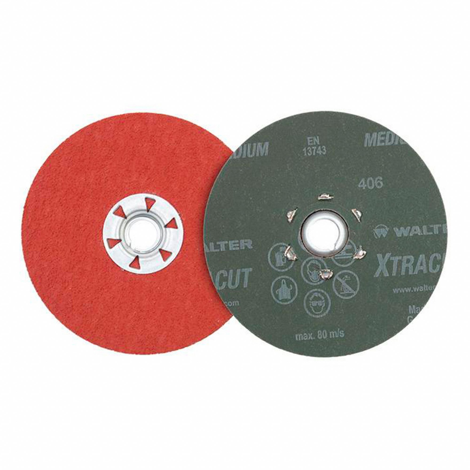 DISQUE ABRASIF 4-1/2 PO GRAIN MOYEN