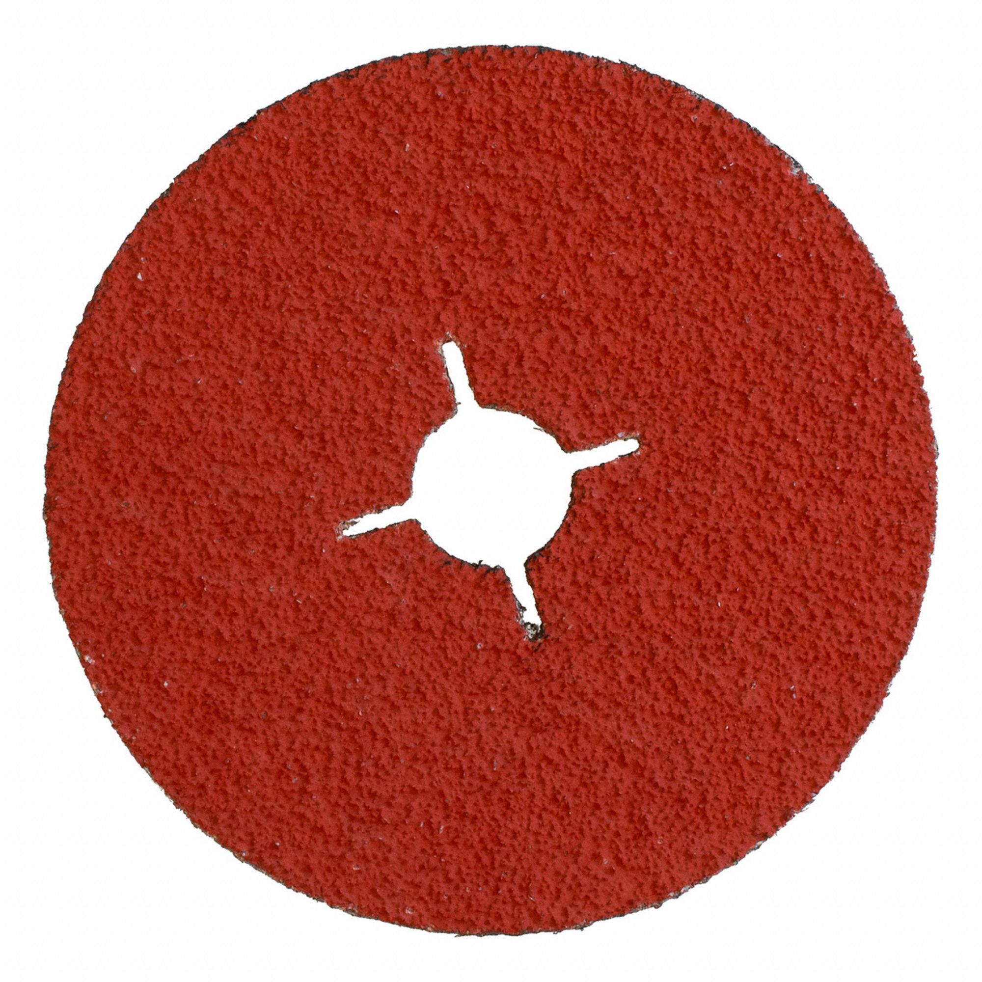 SANDING WHEEL, HIGH PERFORMANCE, SELF SHARPENING, MEDIUM, RED, 5 IN, 7/8 IN, CERAMIC