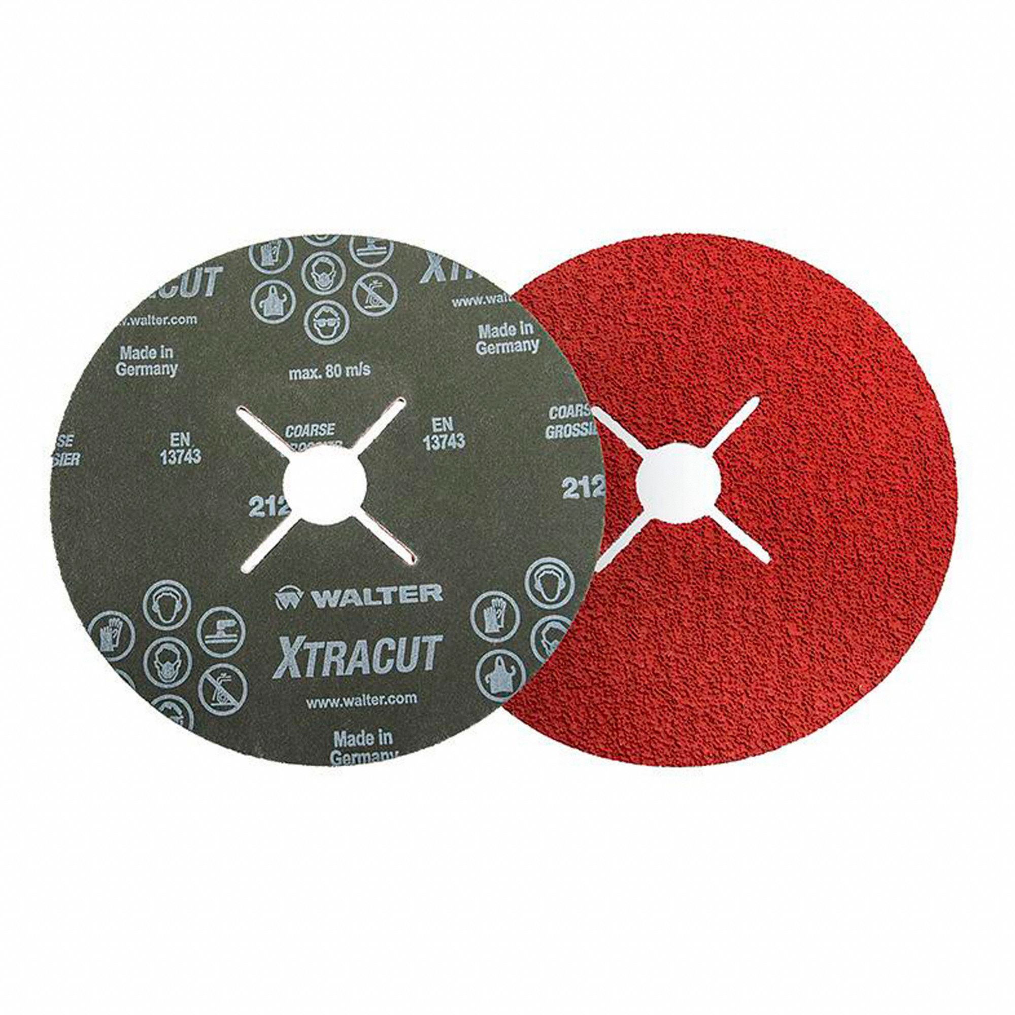 DISQUE ABRASIF 6 PO BRUT