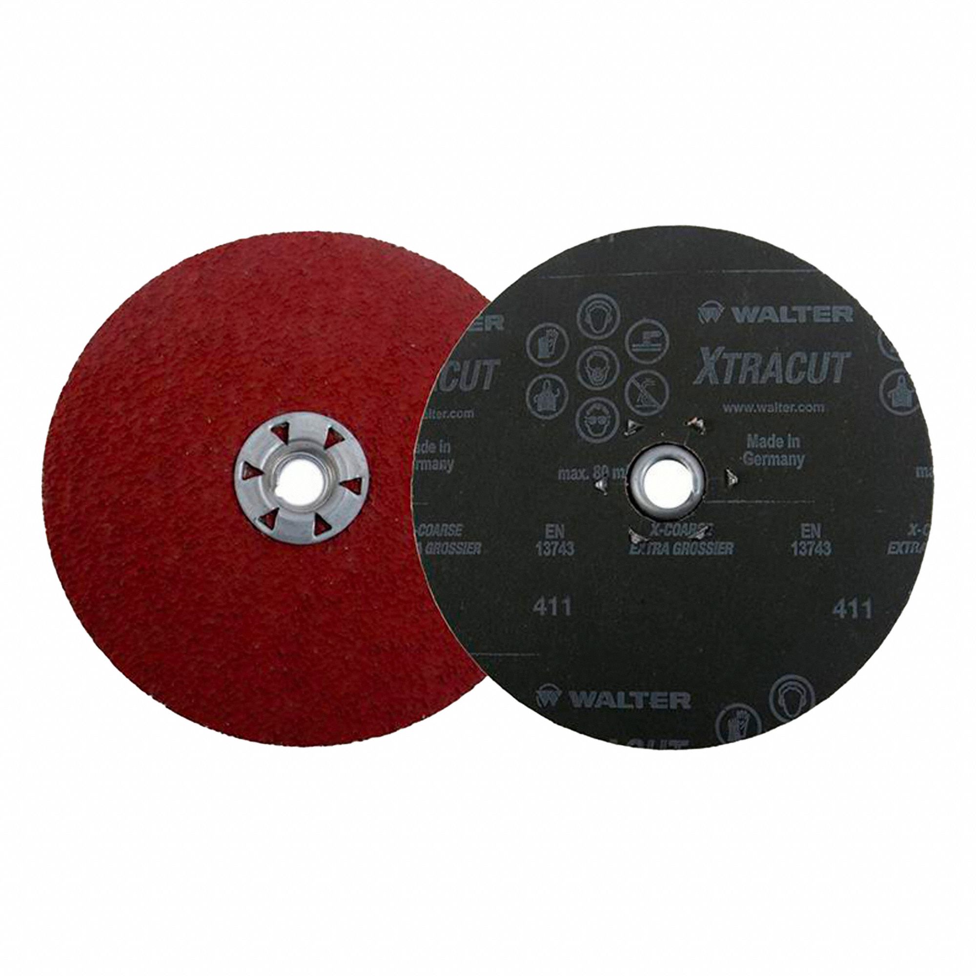 DISQUE ABRASIF 6 PO GRAIN-BRUT