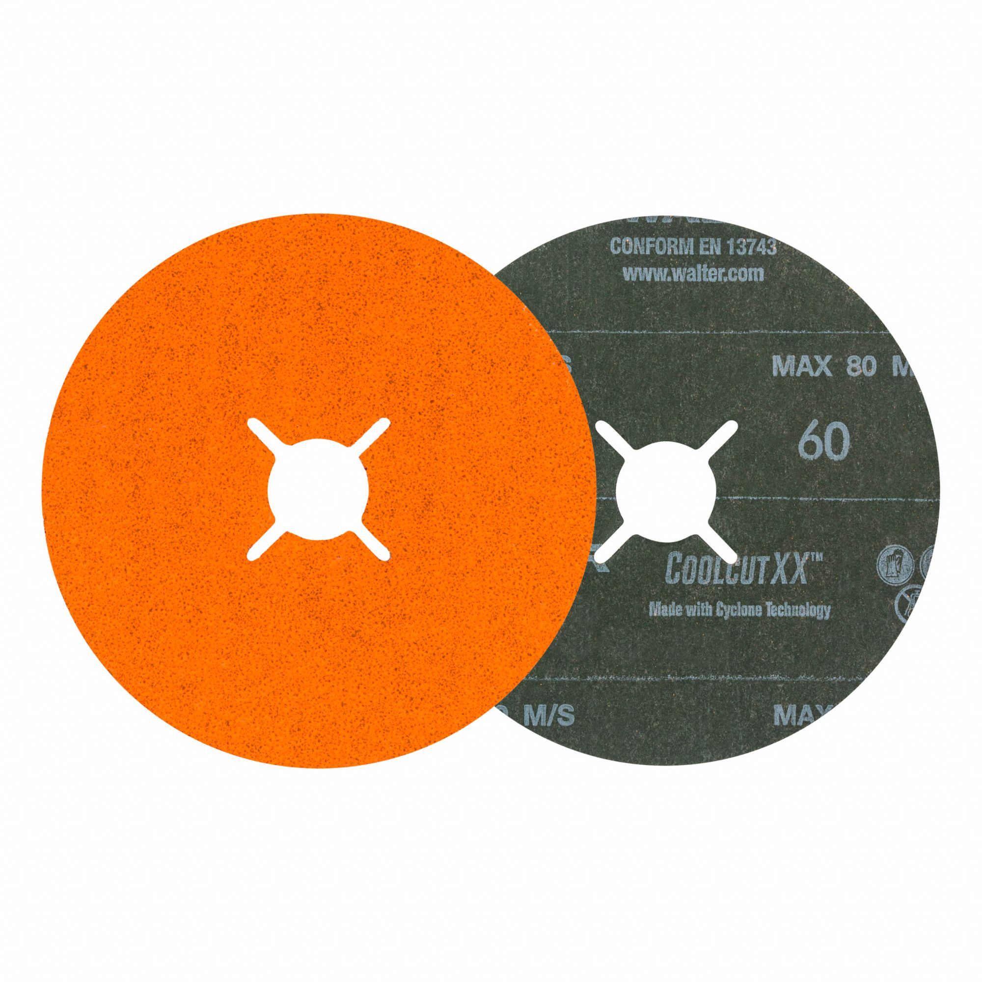 DISQUE ABRASIF ORANGE 5PO 60 GR 5PQ