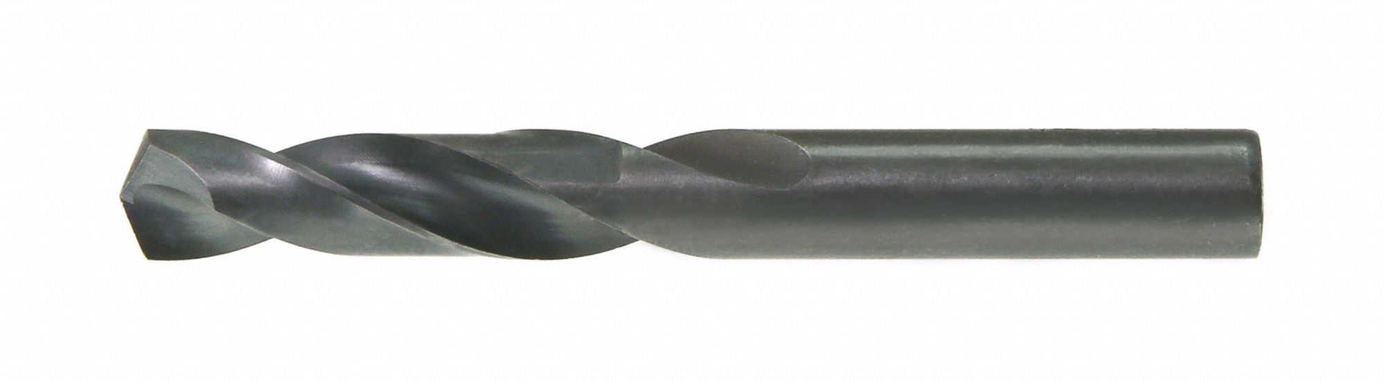 340 SCREW MACHINE LENGTH DRILL BIT, LEFT HAND, E, HSS, STRAIGHT SHANK, 4 IN L, WIRE