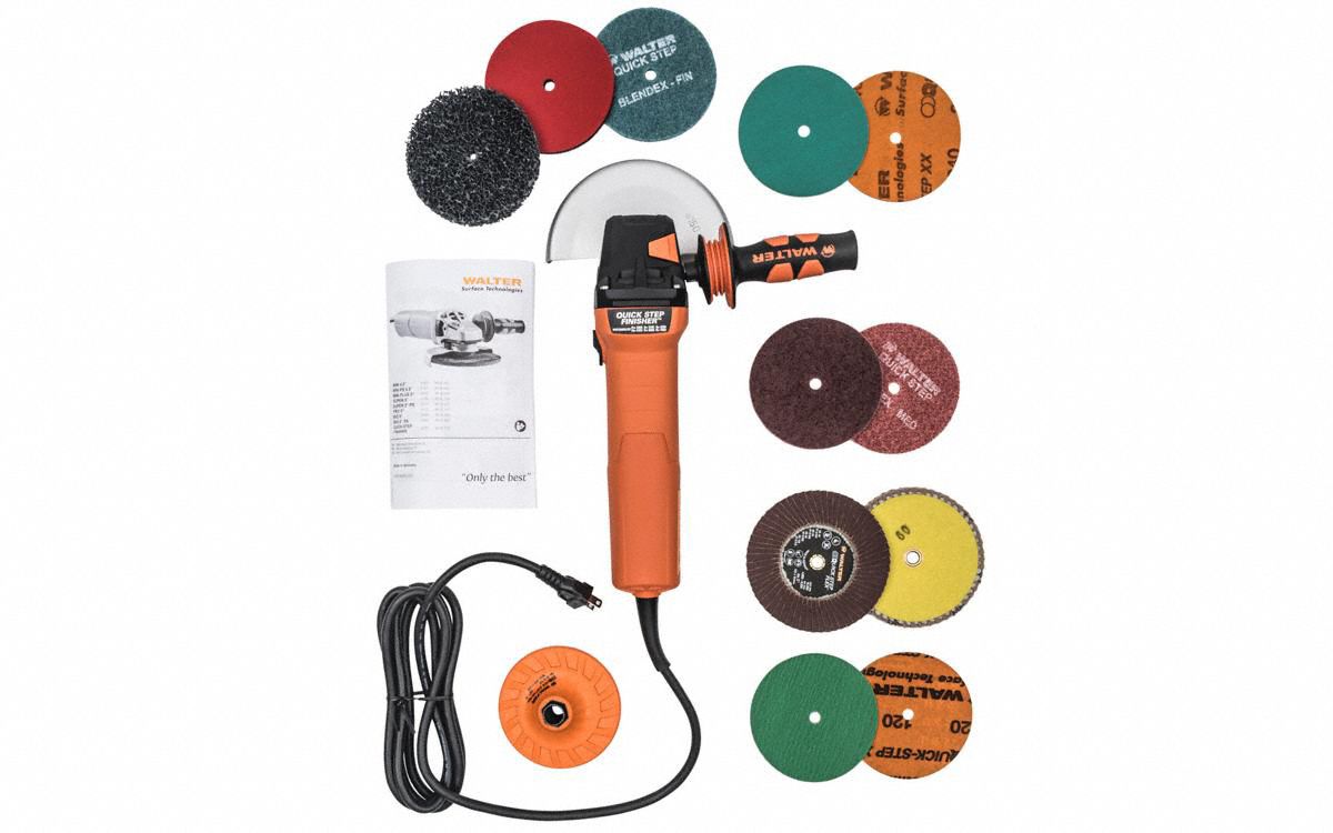 TRS FINI P/ DISQUE LAMEL,14 PIÈCES,INCLUT OUT DE FINI À ÉTAPE RAPIDE/DISQUES/MALLETTE