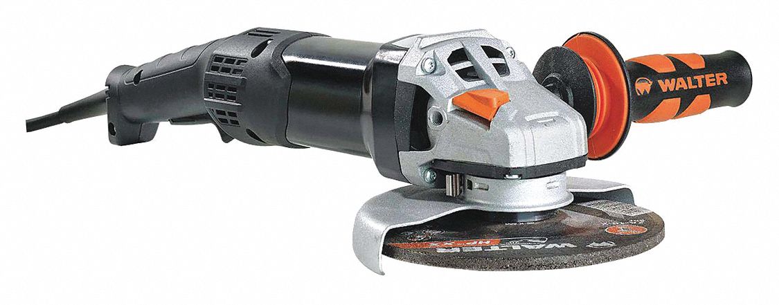 ANGLE GRINDER, CORDED, 120V/14.5A, 6 IN DIA, PADDLE, ⅝"-11, 9600 RPM, 9 FT, 2 CONDUCTORS