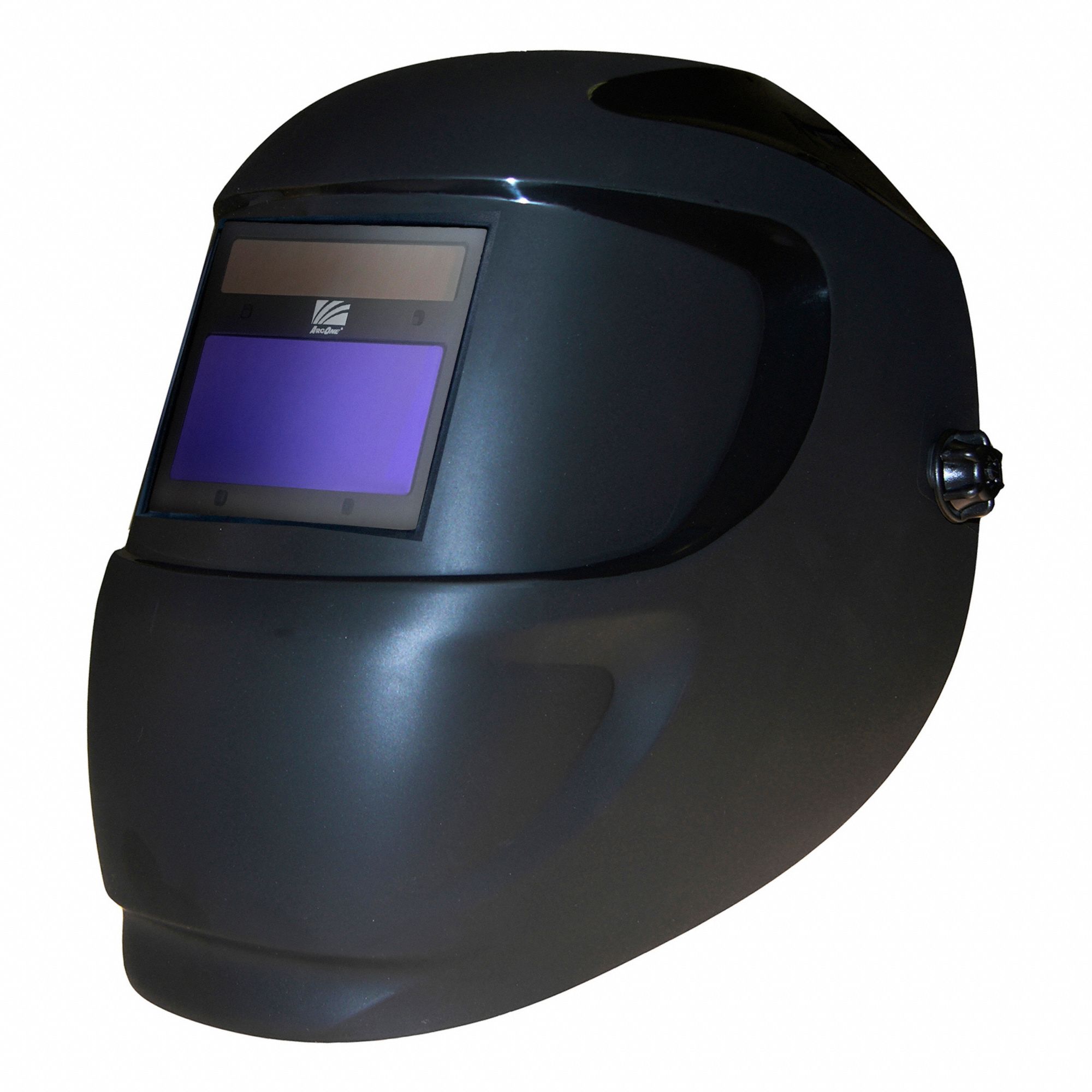 WELDING HELMET, SOLAR, BLACK, 7.1 SQ. IN. VIEWING AREA, ANSI Z87.1, Z94.3, CE