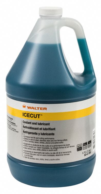 COOLANT/LUBRICANT, READY-TO-USE, BLUE, MINERAL OIL, 3.78 L