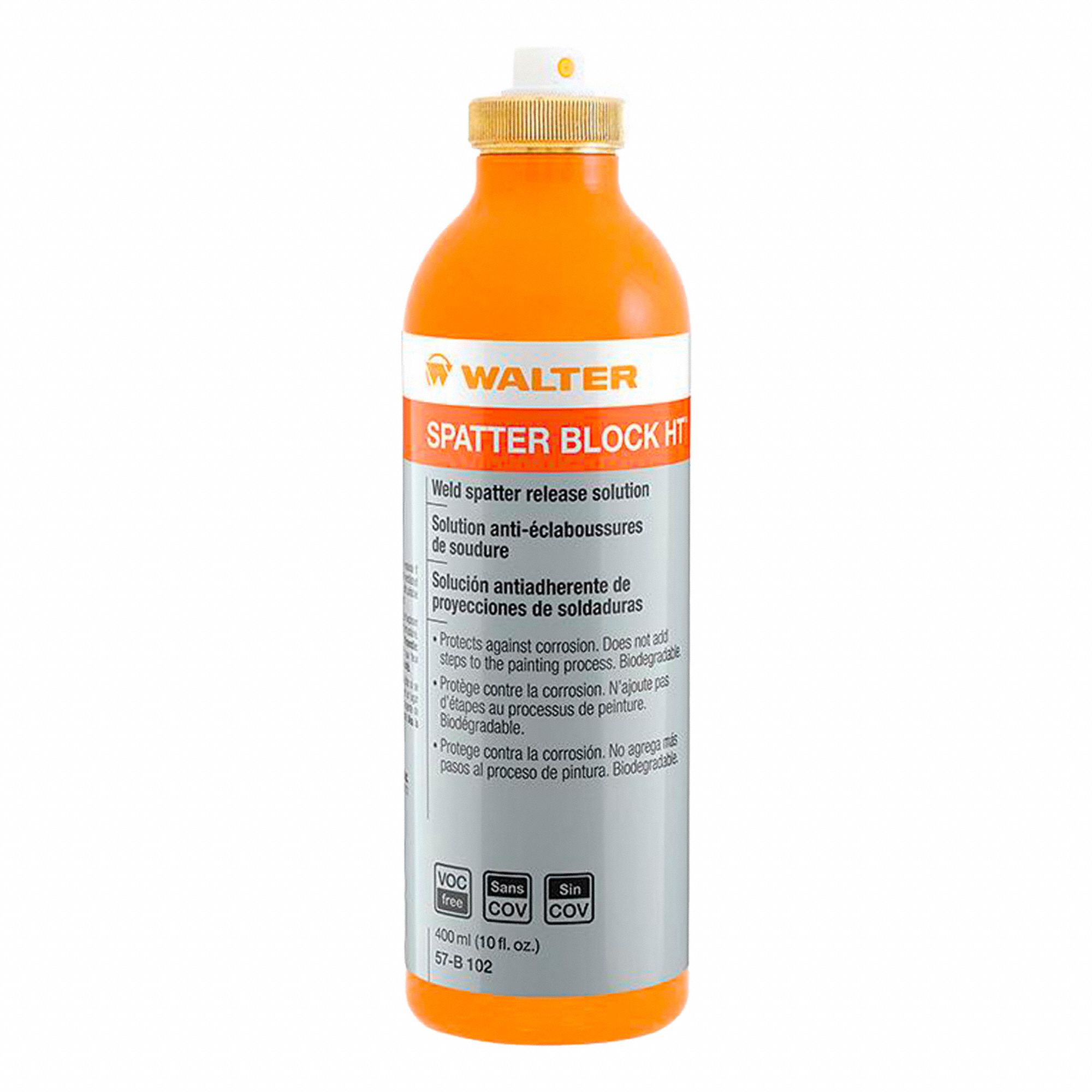 SPATTER BLOCK HT REFILL BOTTLE,400 ML