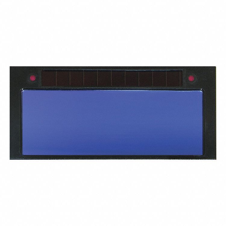 SINGLES LENSOLAR, BLACK, ¼ IN X 4¼ IN, 5.25 SQ. IN. VIEWING AREA, Z87, Z94.3