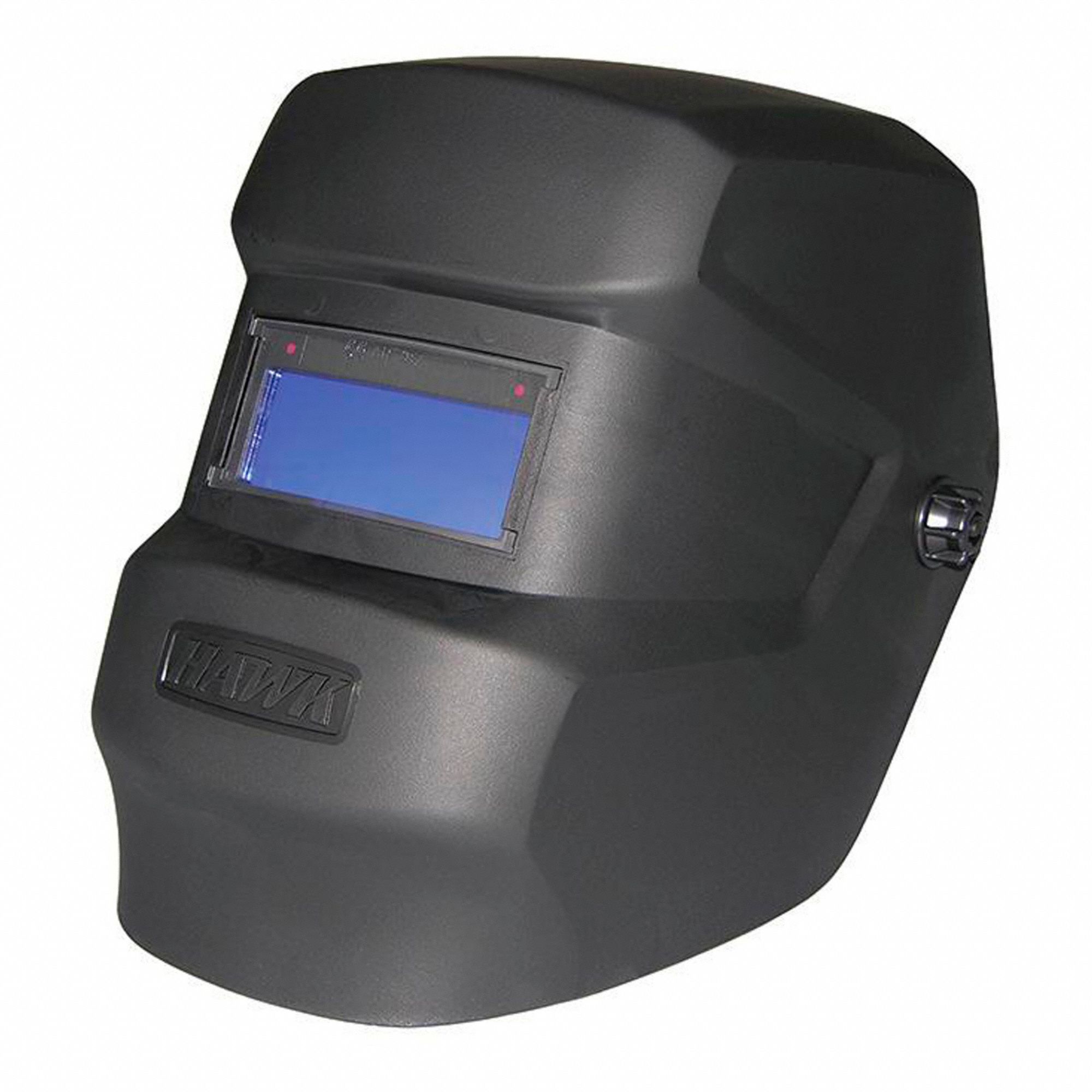 WELDING HELMET, SOLAR, BLACK, 5.25 SQ. IN. VIEWING AREA, ANSI Z87.1, Z94.3