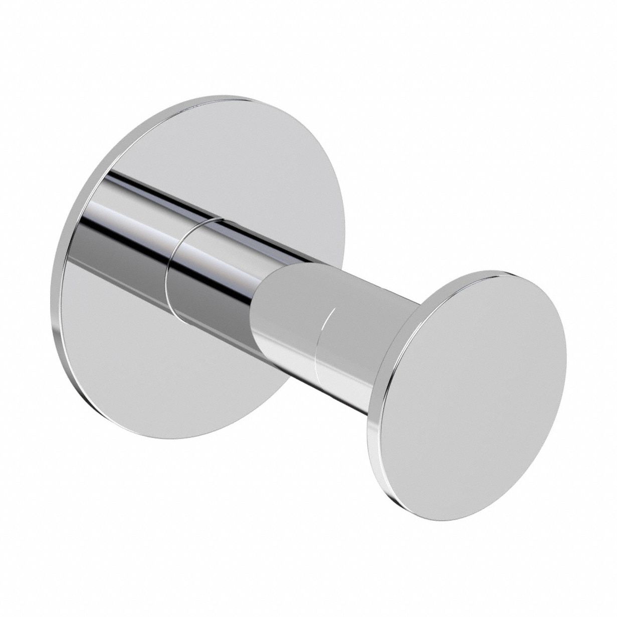 WINGITS SINGLE BUTTON ROBE HOOK: 2 in x 2 in x 2 1/4 in, Stainless Steel, Polished (MPN WMESBRHPS). Key specifications — Brand: WINGITS; Material: Stainless Steel.